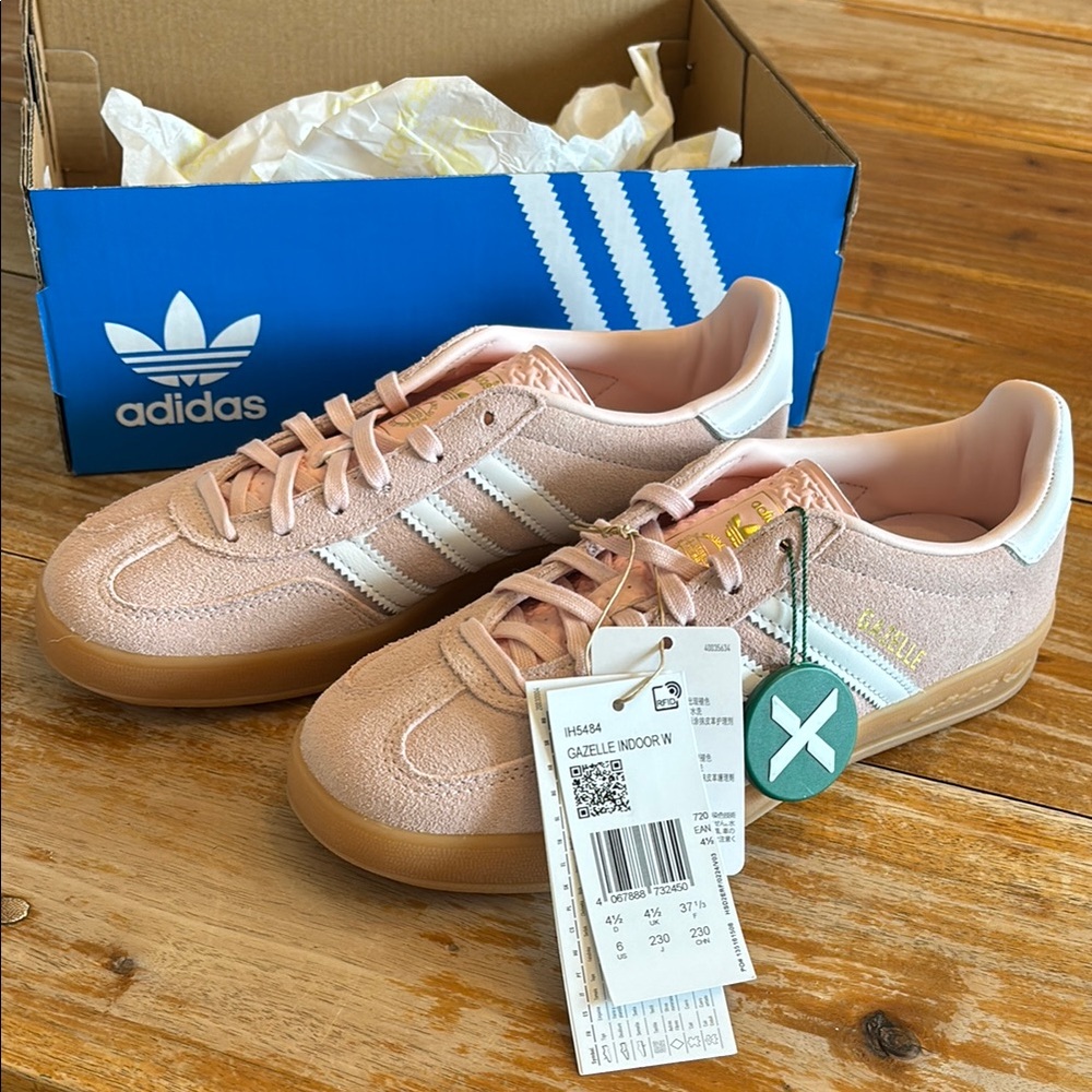 Adidas Gazelle Indoor Blush Sneakers